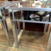 Pair of Mirrored Nightstands crack Pair of Mirrored Nightstands