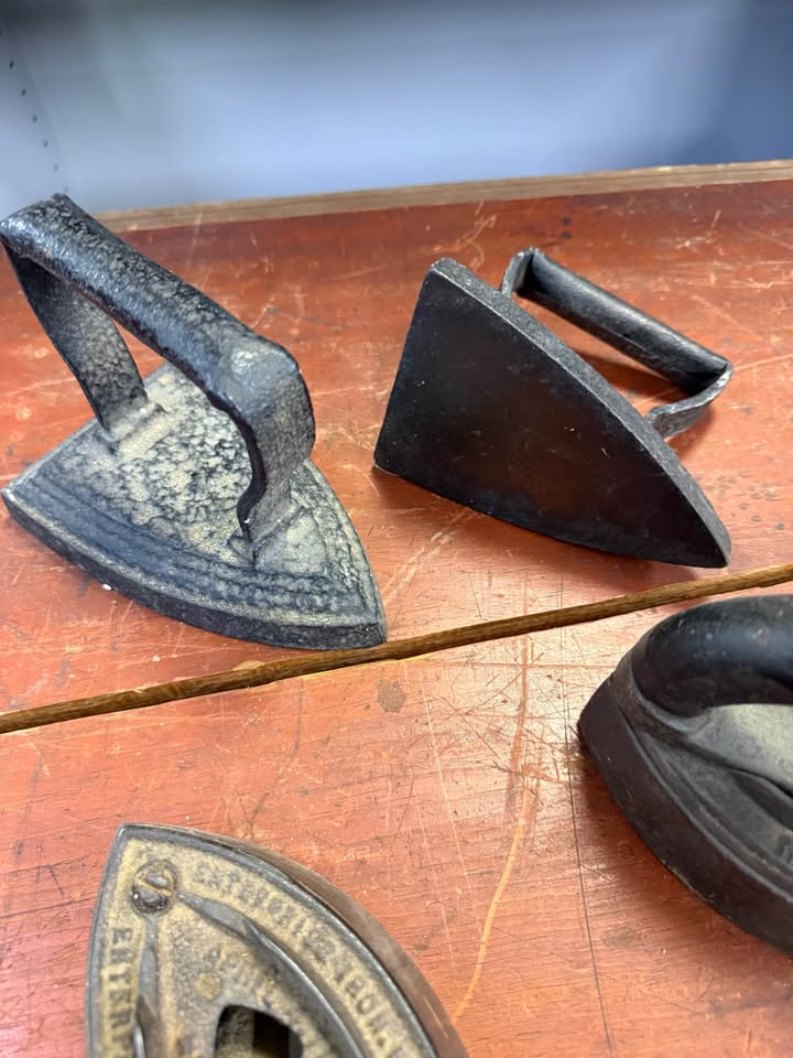 Antique Irons - Set of 4