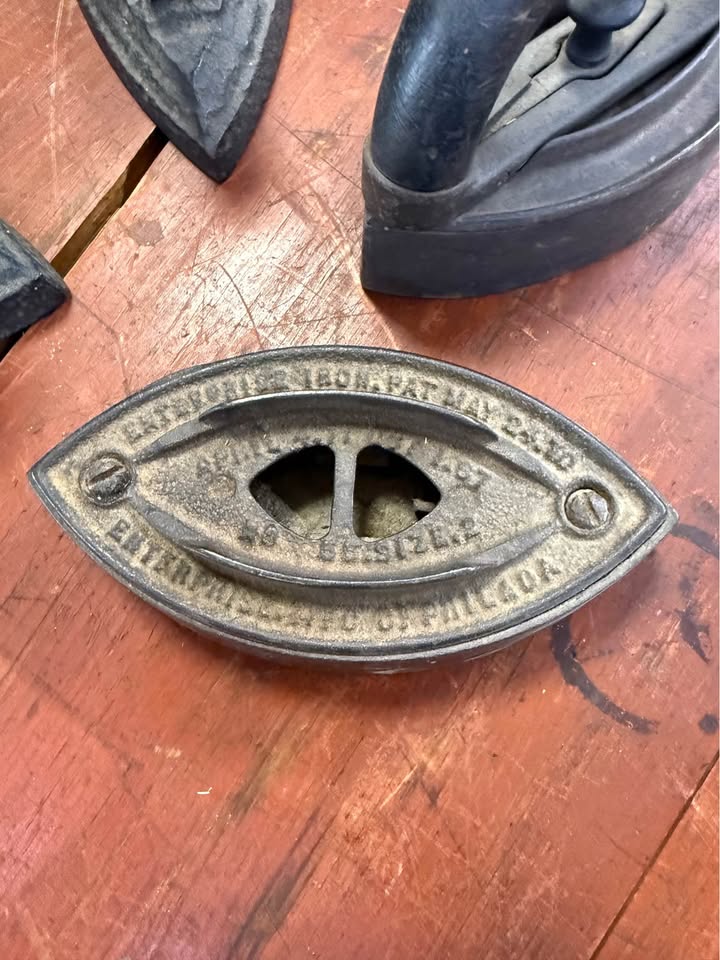 Antique Irons - Set of 4
