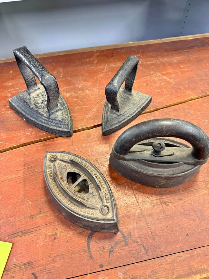 Antique Irons - Set of 4