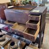 Antique Japanese Keyaki Wood Hibachi