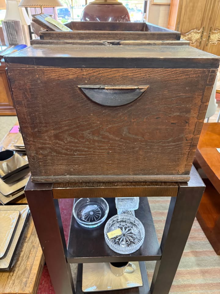 Antique Japanese Keyaki Wood Hibachi