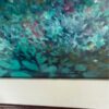 Blue and Green Acrylic Paintings - Set of 3