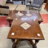 Italian Inlaid Coffee and End Table Set