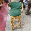 Palecek Bamboo and Rawhide Bar Stools - 3 Available