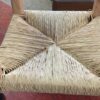 Solid Pine Wood Desk Chair rush seat Solid Pine Wood Desk Chair