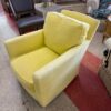 Crate and Barrel Yellow Swivel Rocker ArmchairCrate and Barrel Yellow Swivel Rocker Armchair angle Crate and Barrel Yellow Swivel Rocker Armchair