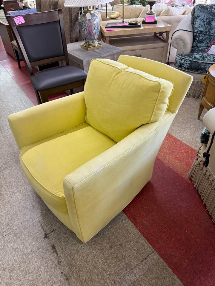 Crate and Barrel Yellow Swivel Rocker ArmchairCrate and Barrel Yellow Swivel Rocker Armchair angle Crate and Barrel Yellow Swivel Rocker Armchair