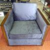 Lexington Velvet Upholstered Armchair