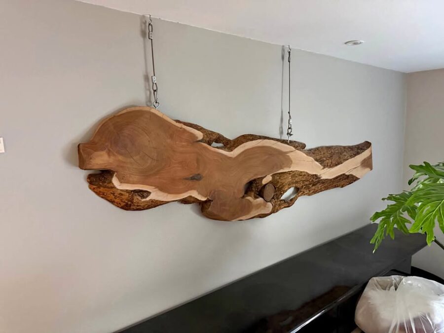 Live Edge Wood Wall Hanging