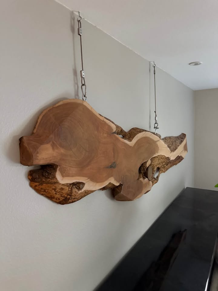 Live Edge Wood Wall Hanging