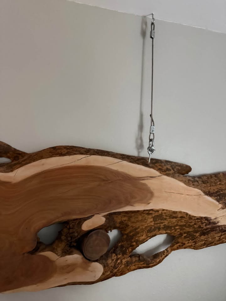 Live Edge Wood Wall Hanging