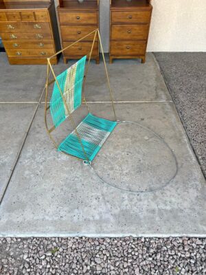 Custom-Made MCM Swing Chair