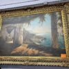 Extra Large Painting of Italian Amalfi Coast Extra Large Painting of Italian Amalfi Coast