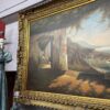 Extra Large Painting of Italian Amalfi Coast angle Extra Large Painting of Italian Amalfi Coast