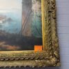 Extra Large Painting of Italian Amalfi Coast corner Extra Large Painting of Italian Amalfi Coast