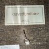 Gray Tufted Kravet Sofa label Gray Tufted Kravet Sofa