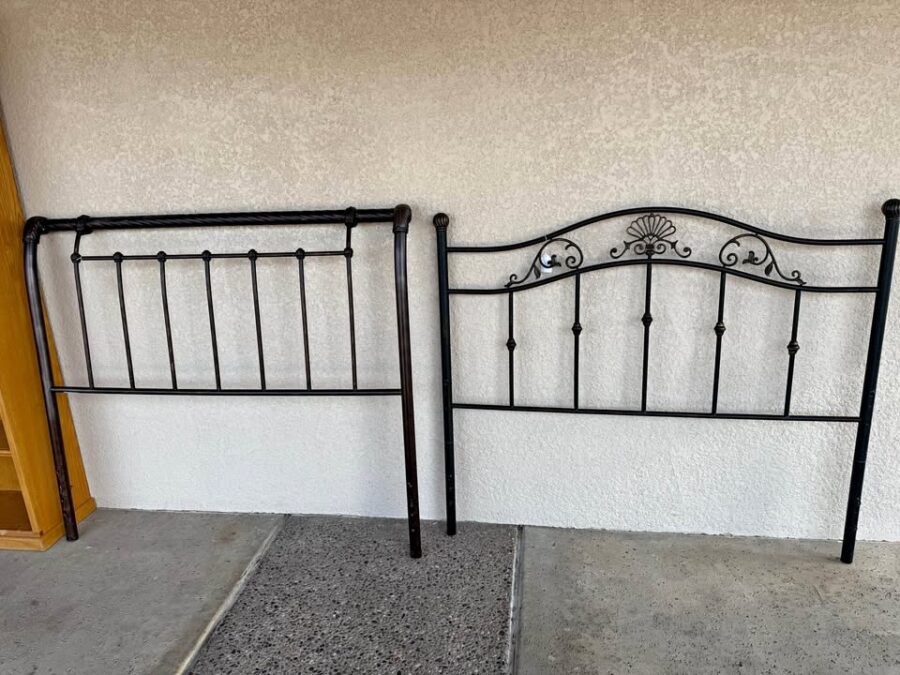 Metal Queen Size Headboards - 2 Available