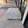 Oversized Gray Ottoman Oversized Gray Ottoman