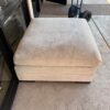 Oversized Gray Ottoman side Oversized Gray Ottoman