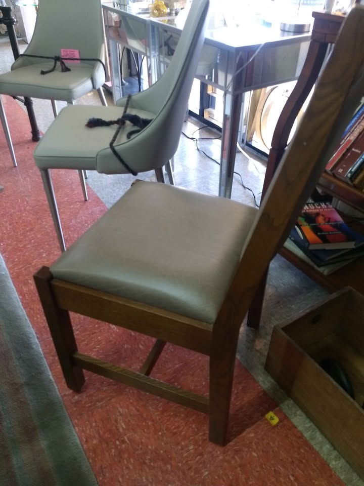 Stickley Mission Oak Chair angle Stickley Mission Oak Chair