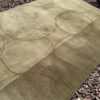 Thick Modern Green Rug angle Thick Modern Green Rug