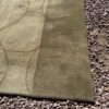 Thick Modern Green Rug detail Thick Modern Green Rug