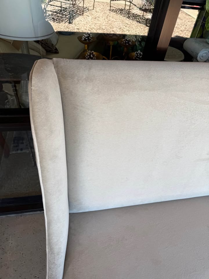 light gray high back settees detail High Back Settees - 2 Available