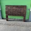 woven rope queen size headboard Woven Rope Queen Size Headboard