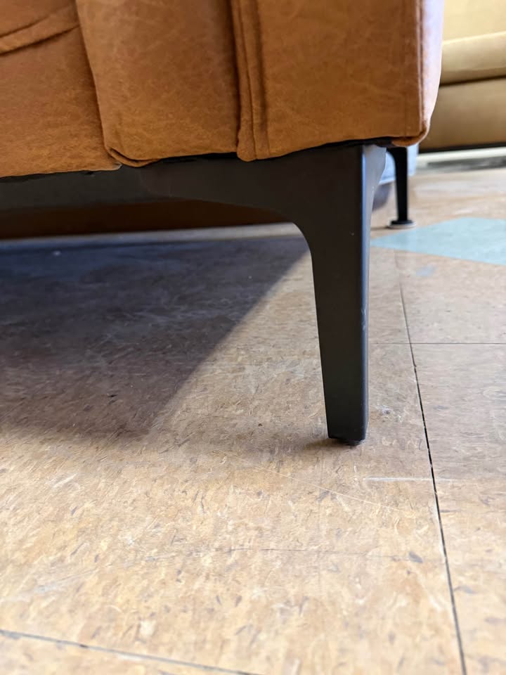 Camel Color Tufted Sofa