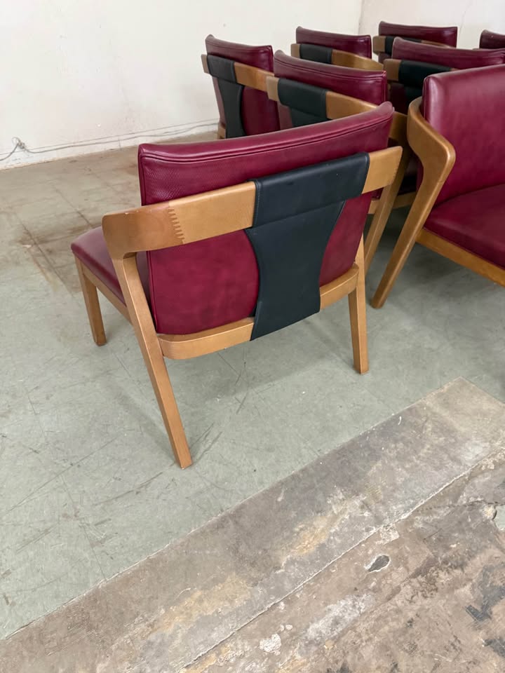 Charter Furniture Red Chairs