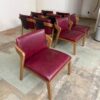 Charter Furniture Red Chairs