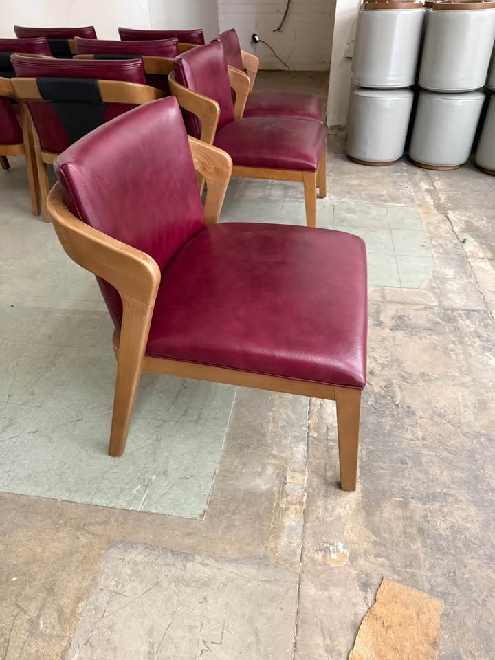 Charter Furniture Red Chairs