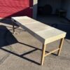Custom Cowhide Long Work Tables - 2 Available
