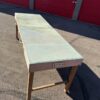 Custom Cowhide Long Work Tables - 2 Available