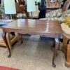 Dinette Size Dining Table with curved legs