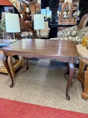 Dinette Size Dining Table with curved legs