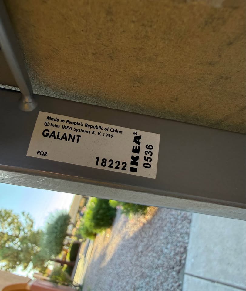 IKEA Galant Adjustable Height Desk